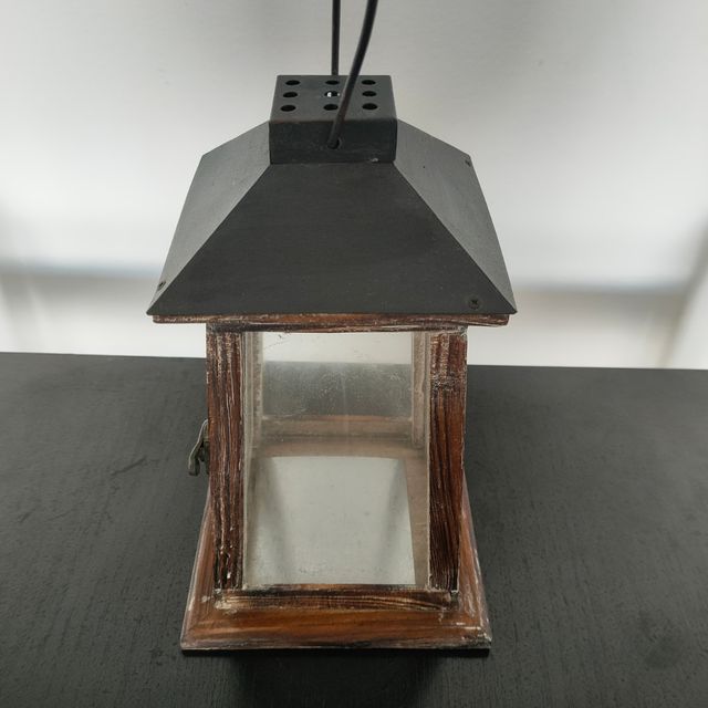 Lámpara para vela, exterior