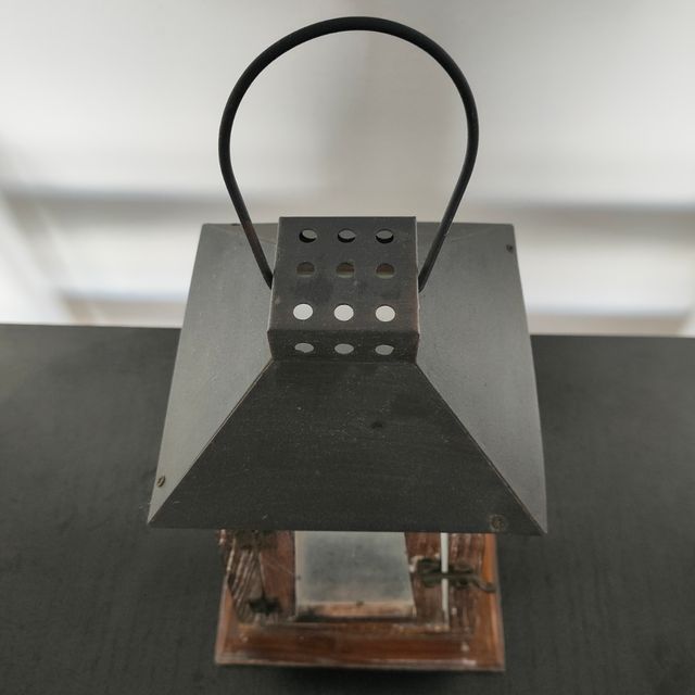 Lámpara para vela, exterior