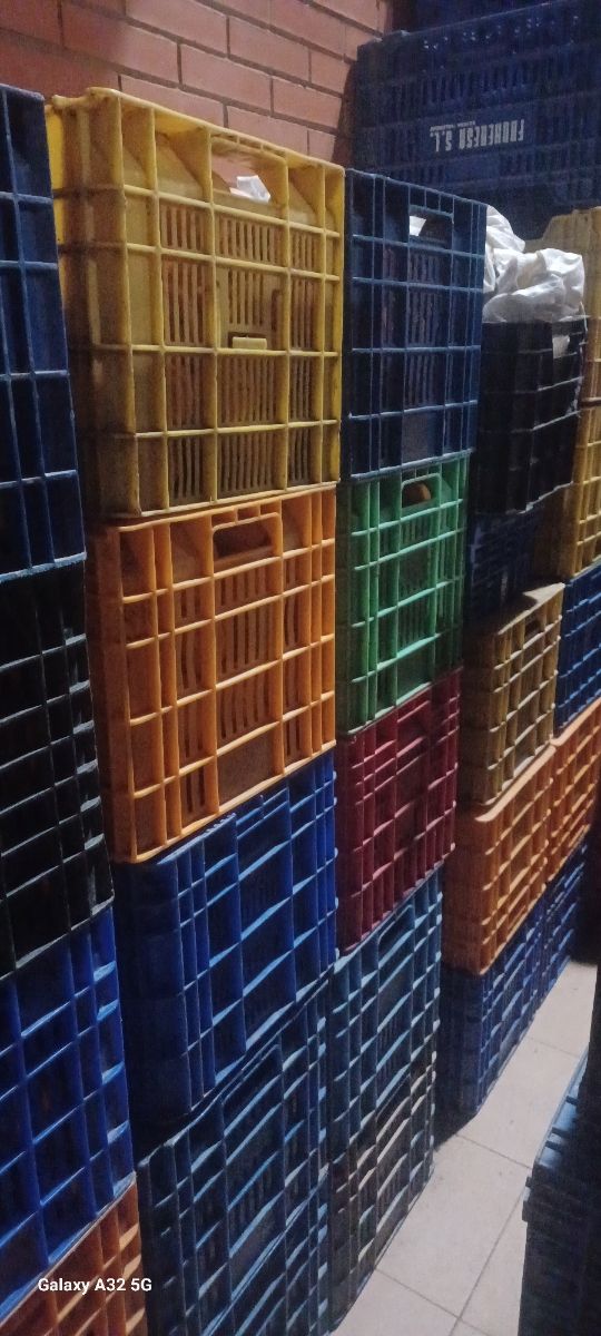 Cajas de plástico fuertes para frutas