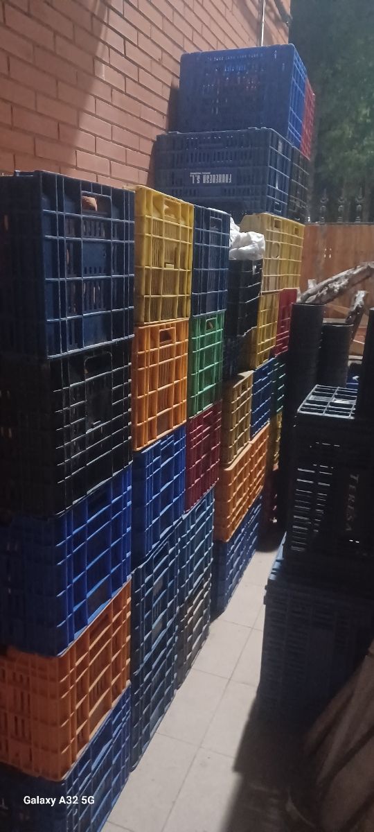 Cajas de plástico fuertes para frutas