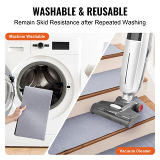 Set di Tappeti per Scale Interne Antiscivolo 15 P