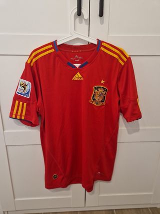 Camiseta retro oficial selección española 2010