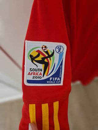 Camiseta retro oficial selección española 2010