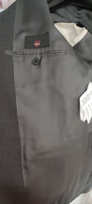 Traje hombre zara