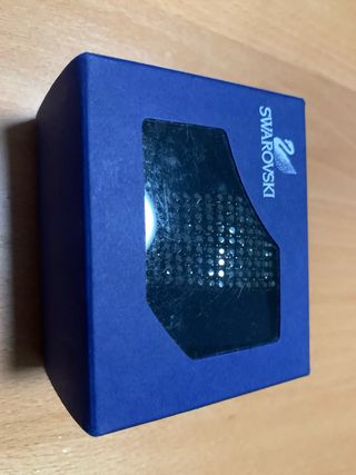 Brazalete Swarovski de cristales negros