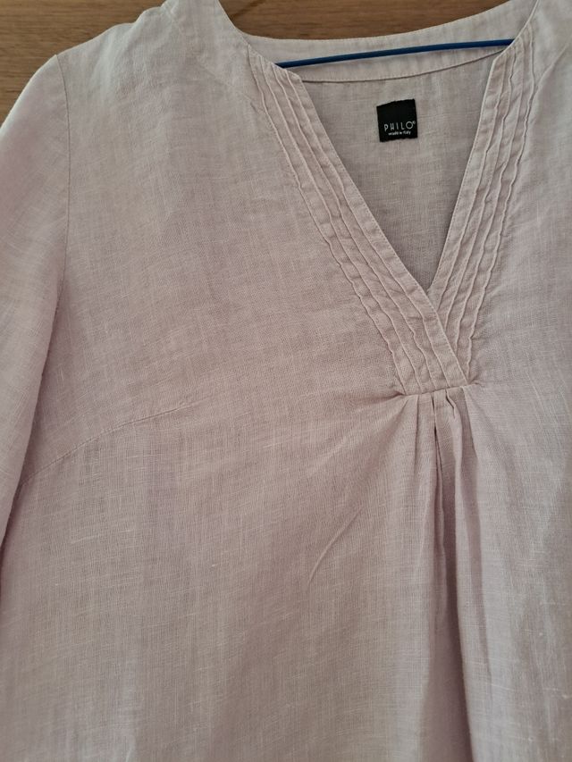 Vestido Philo talla 42 lino