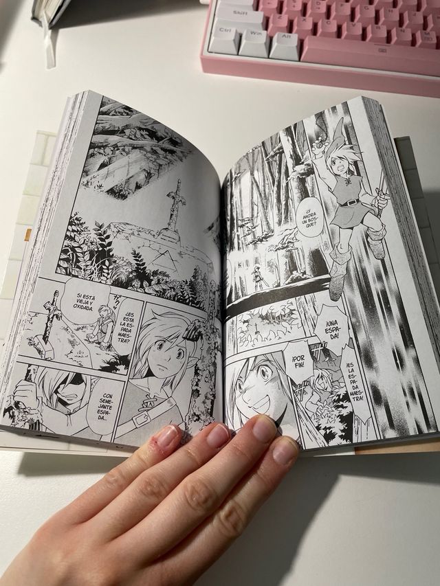 Manga cómic Zelda