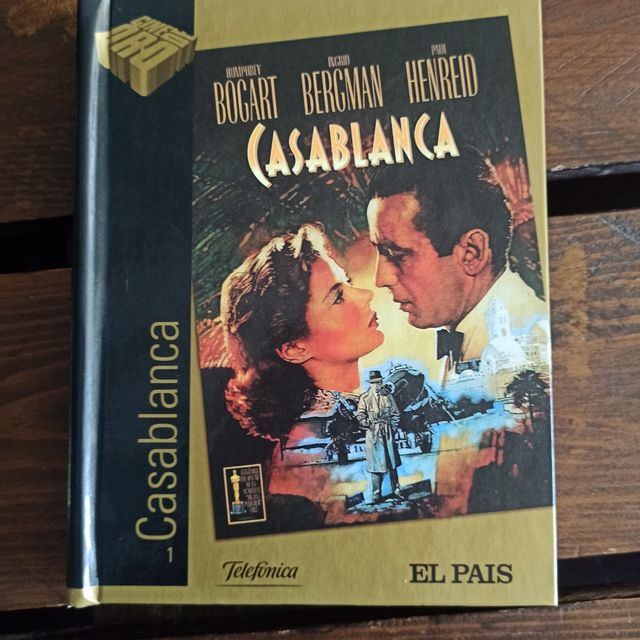 Libro y Dvd cine clásico