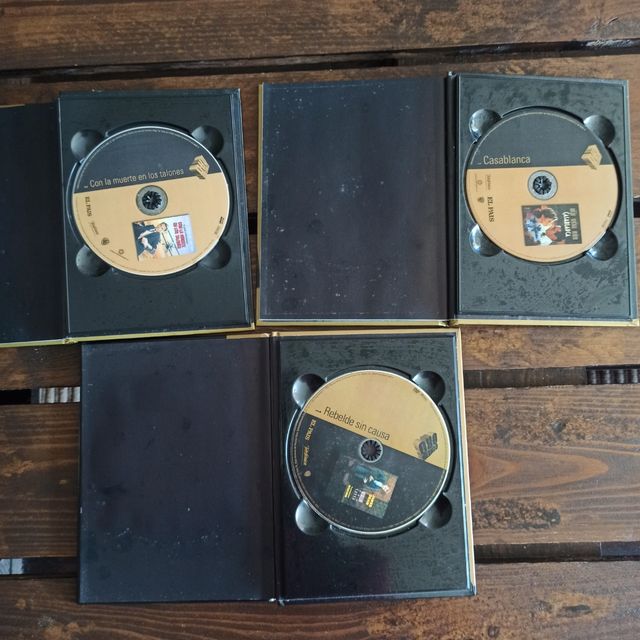 Libro y Dvd cine clásico