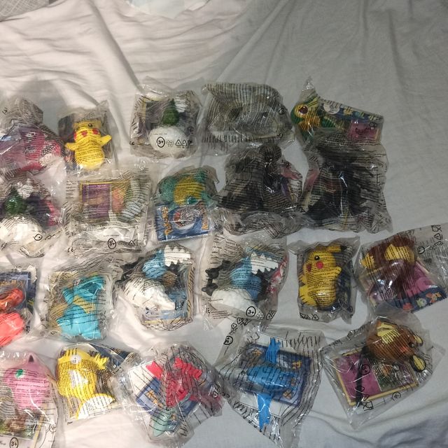 Figuras Pokemon Promoción McDonald's