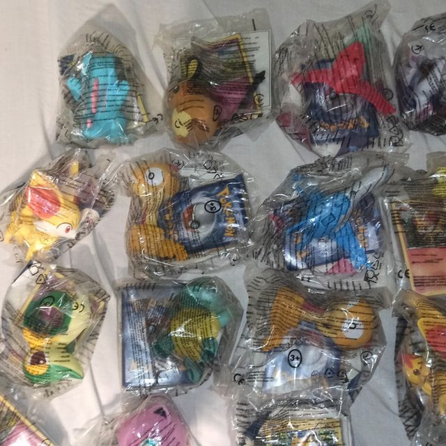 Figuras Pokemon Promoción McDonald's