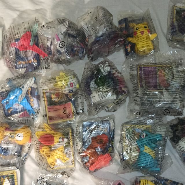 Figuras Pokemon Promoción McDonald's