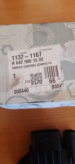 Centralita calentamiento. 