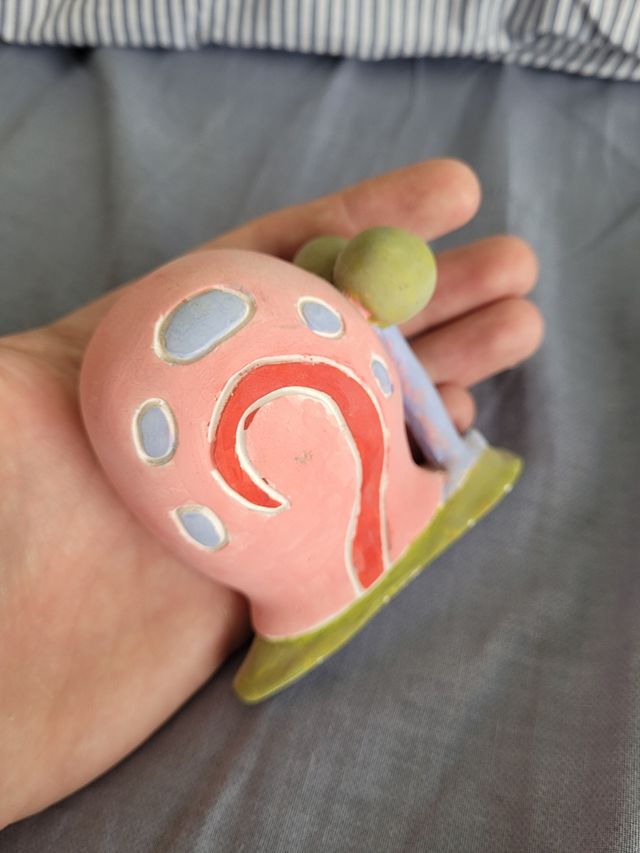 Figura Arcilla Gary - Bob Esponja