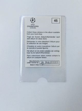 XAVI 45 ROOKIE CHAMPIONS LEAGUE 1999-00 