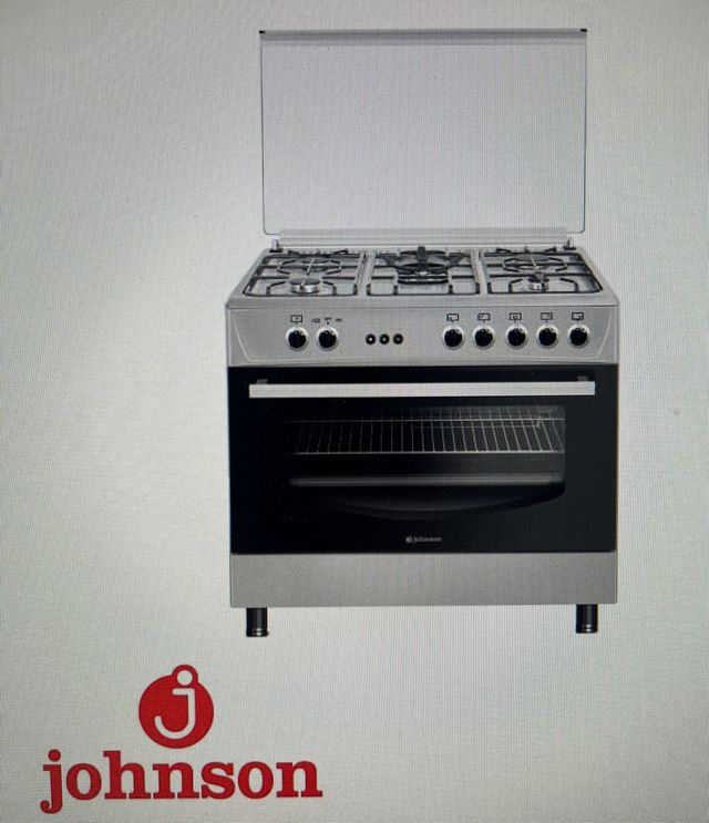 COCINA GAS JOHSON INOX 90 CM