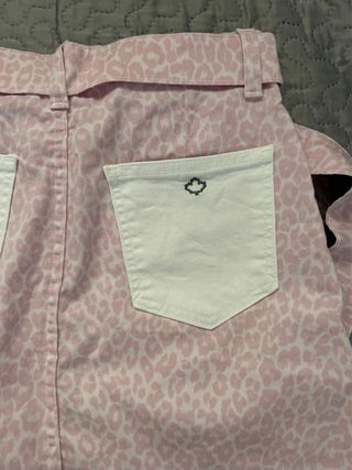 Falda vaquera rosa Noon