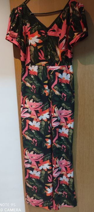 Mono pantalón estampado 