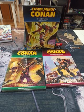 Espada Salvaje de Conan 2,3,4. Planeta Agostini