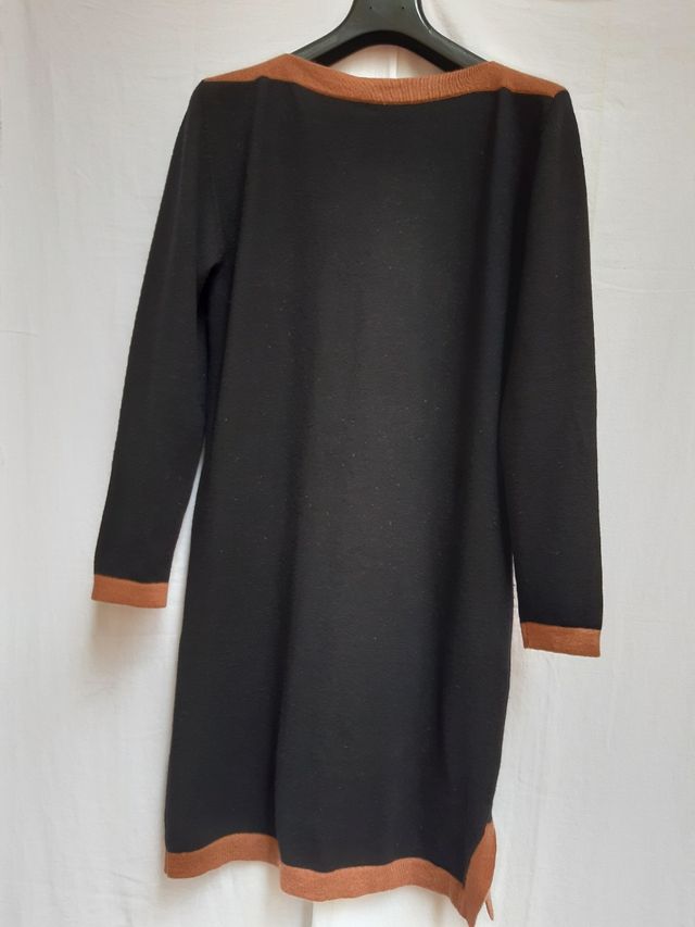 Abitino Cashmere nero marrone Juliet