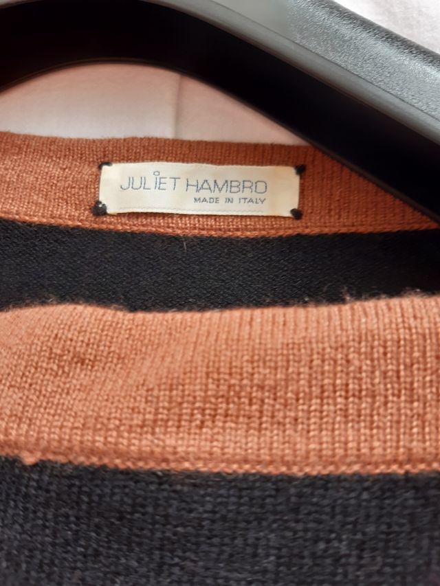 Abitino Cashmere nero marrone Juliet