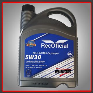 ACEITE MOTOR 5W30 RECOFICAL C2/C3