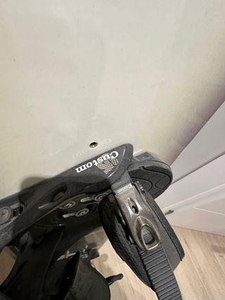 Tabla snow y fijaciones burton