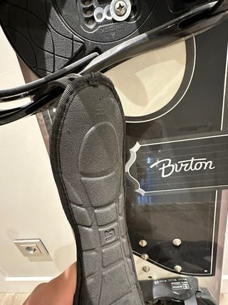 Tabla snow y fijaciones burton
