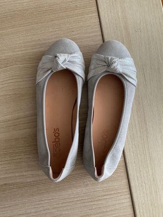 Manoletinas piel n 35