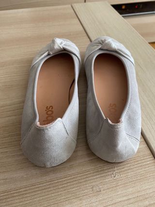 Manoletinas piel n 35
