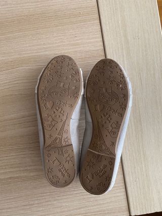 Manoletinas piel n 35