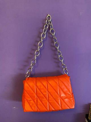 Bolso efecto piel