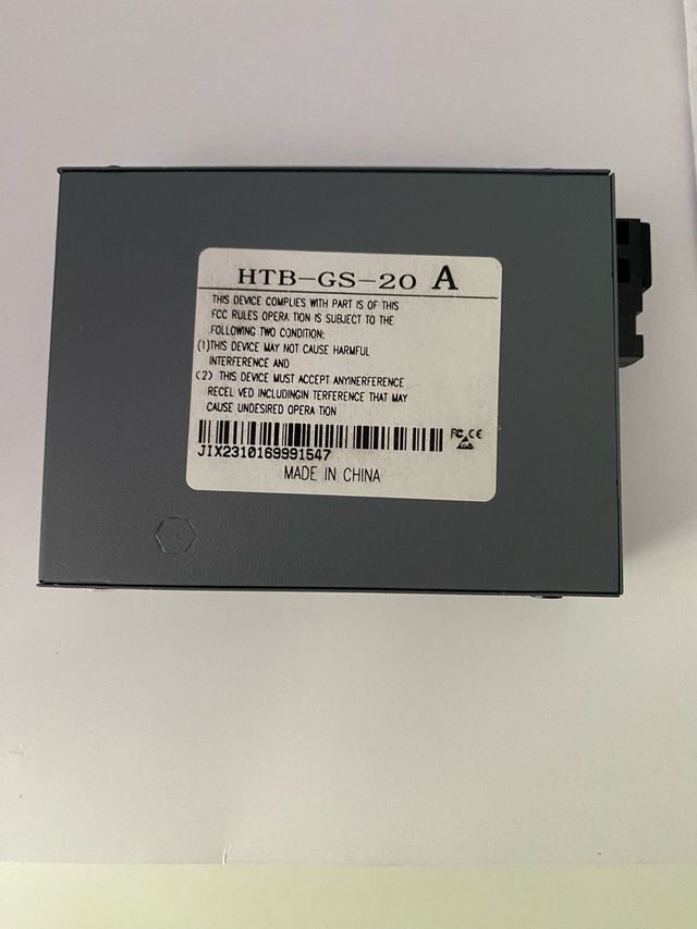 Convertidor de señal Ethernet; fibra/cable