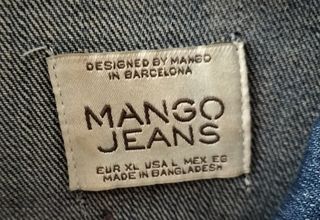 Chaqueta tejana mujer