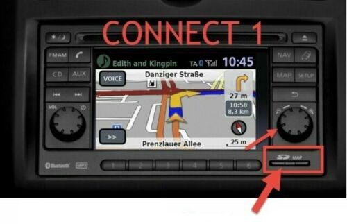 NISSAN CONNECT1 V12 SAT NAV LCN1 SD CARD 2023-24