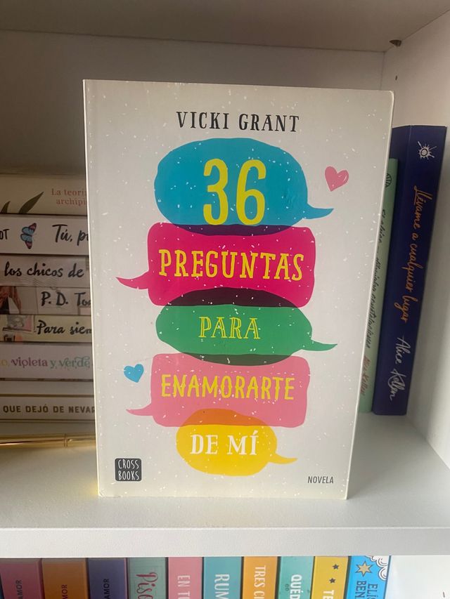 Libro: 36 preguntas para enamorarme de tí