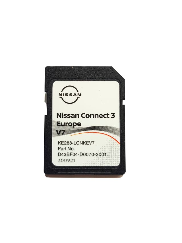Nissan connect 3 europa v7 sd mapas 2023-24