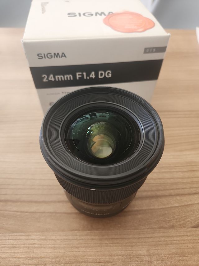 Sigma 24 1.4 para canon.
