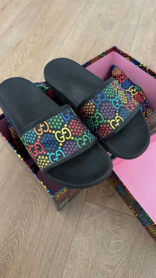 Chanclas gucci