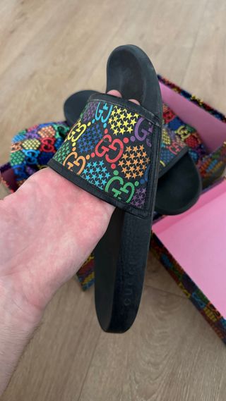 Chanclas gucci
