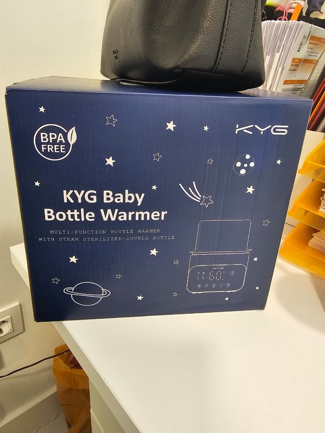 Calientabiberones y esterilizador doble