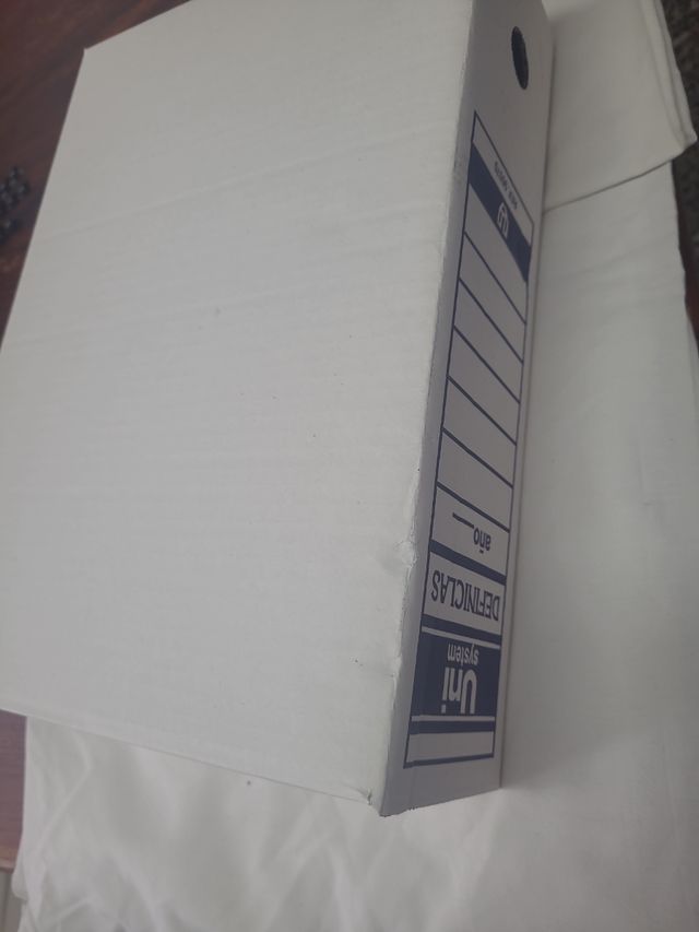 Archivadores uni cartón