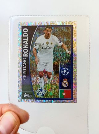 CRISTIANO RONALDO 10 TOPPS 15-16 CHAMPIONS LEAGUE