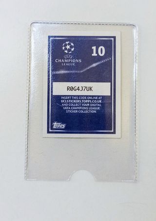 CRISTIANO RONALDO 10 TOPPS 15-16 CHAMPIONS LEAGUE