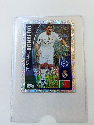 CRISTIANO RONALDO 10 TOPPS 15-16 CHAMPIONS LEAGUE