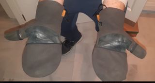 Guantes de manopla o medio deo, ideal para moto