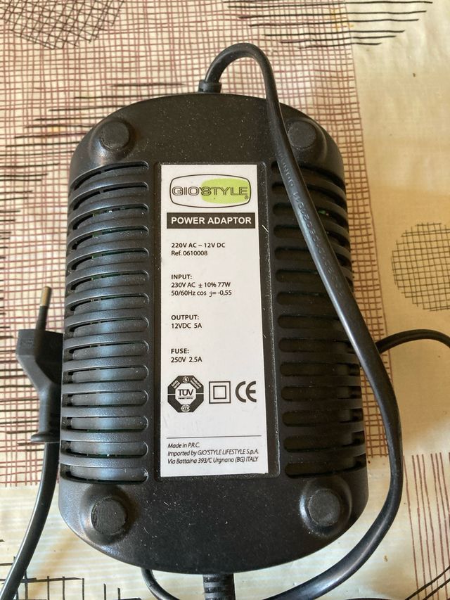 Power adaptor GOISTYLE 230v/12vcc