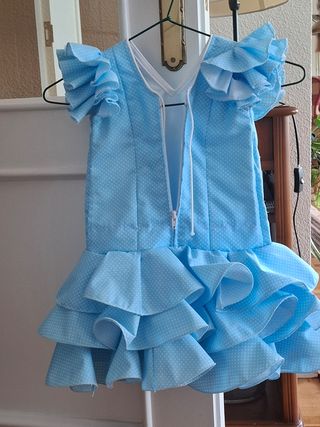 Traje flamenca niña