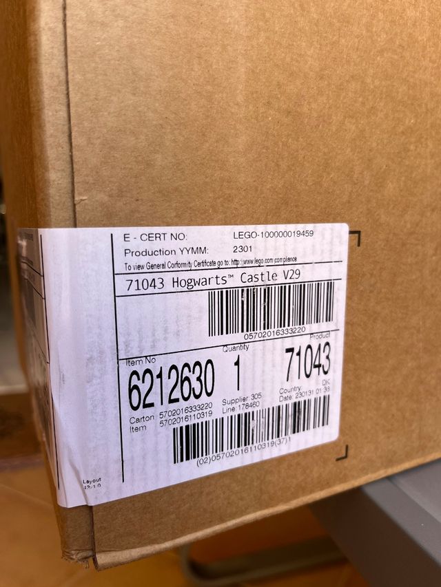 Lego 71043 Castello di Hogwarts