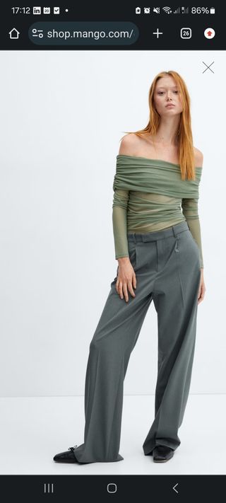 blusa hombros descubiertos 